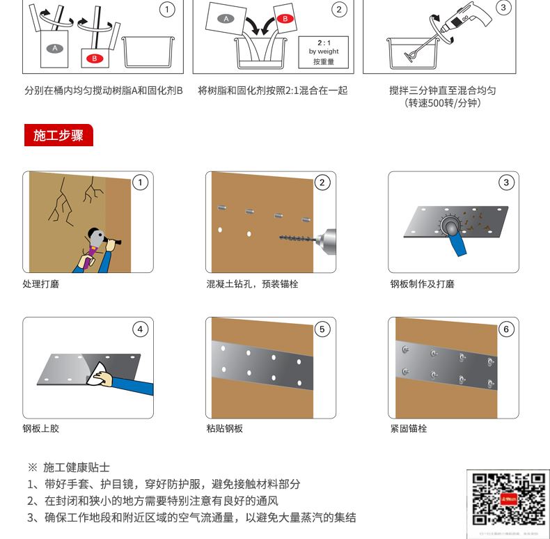 包钢澄海粘钢加固施工过程